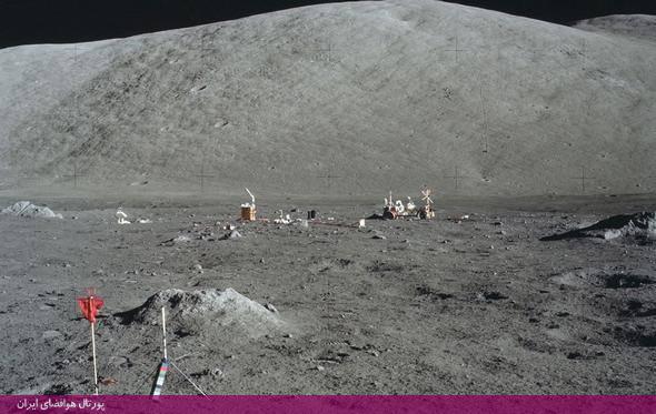 تصاویر کمتر دیده شده از سطح کره ماه و ماموریت آپولو