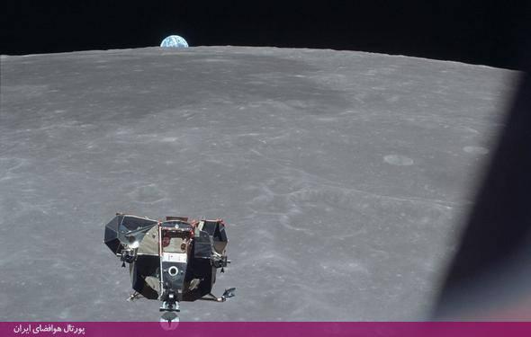 تصاویر کمتر دیده شده از سطح کره ماه و ماموریت آپولو