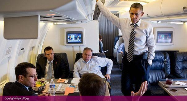 با هواپیمای رییس جمهور آمریکا آشنا شوید