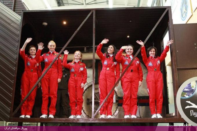 سفر شبیه‌سازی شده کاملا زنانه فضانوردان روسی به ماه!