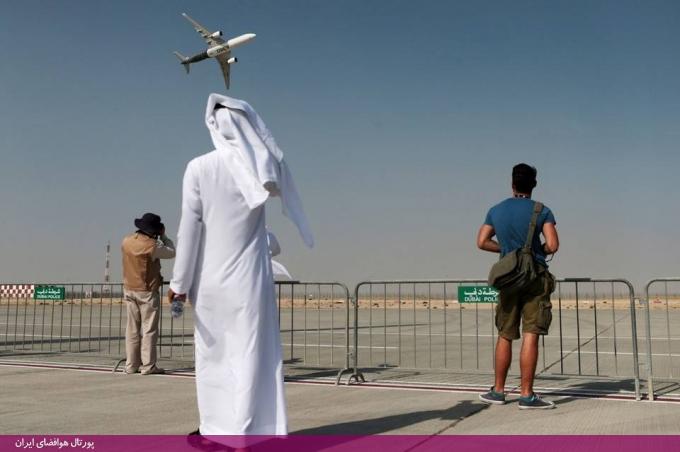 تصاویر نمایشگاه هوایی دبی 2015