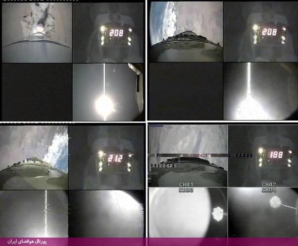 چهار دوربین نصب‌شده در کاوشگر 5 ، همزمان تصاویری از مراحل مختلف پرتاب و میمون داخل کپسول را به ایستگاه‌های زمینی ارسال می‌کردند 