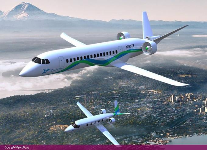 برنامه بویینگ برای تولید هواپیماهای هیبریدی با همکاری جت‌بلو
