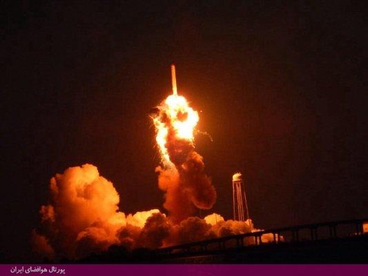 لحظه انفجار راکت آنتارس و فضاپیمای سیگناس