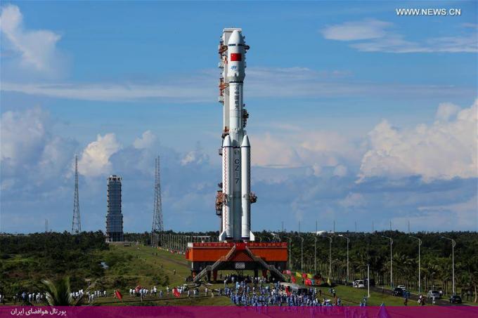 راکت فضایی لانگ مارچ 7 چین