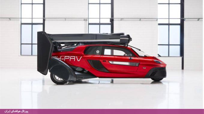 رونمایی یک شرکت هلندی از نخستین نمونه خودرو پرنده خود در نمایشگاه خودروی ژنو (+تصاویر)