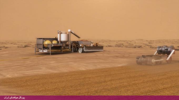 ناسا در تلاش برای به‌کارگیری خاک مریخ به عنوان سوخت موشک