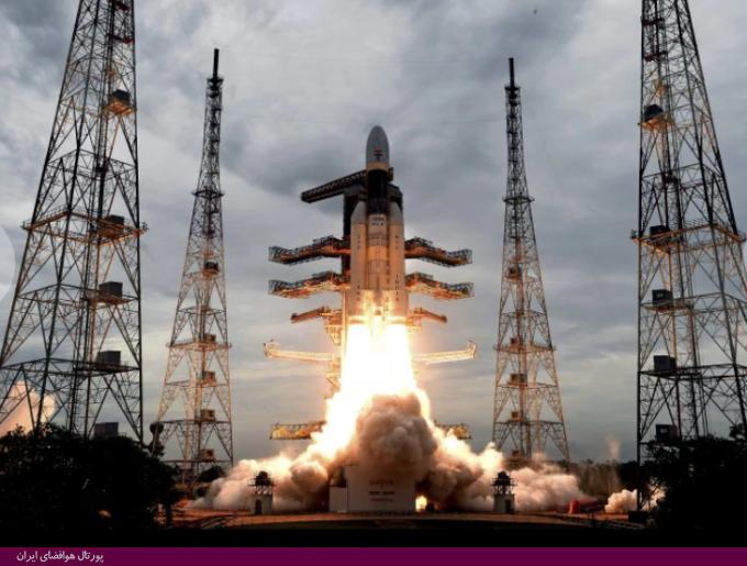 فضاپیمای هندی "چاندرایان ۲" پرتاب شد