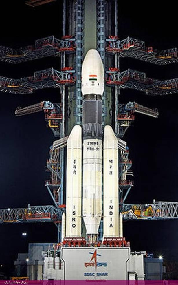 فضاپیمای هندی "چاندرایان ۲" پرتاب شد