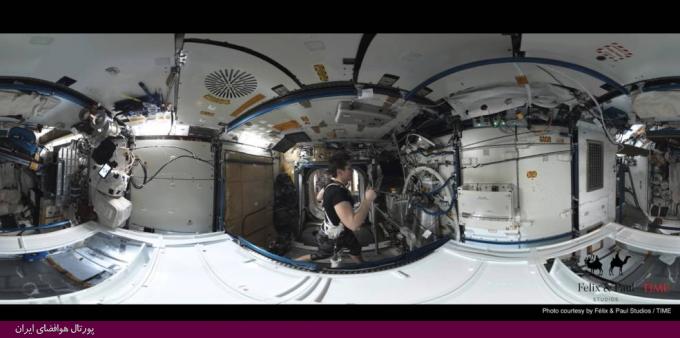 سفر به ایستگاه فضایی بین‌المللی با واقعیت مجازی