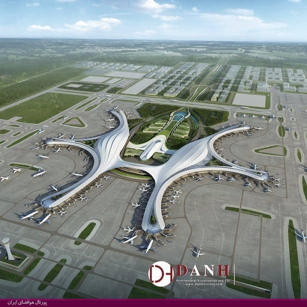 تیان فو، شاهکاری دیگر در ساخت فرودگاه‌های بزرگ در چین