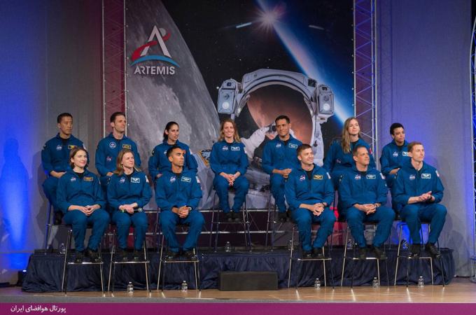 آیین دانش‌آموختگی 13 فضانورد ناسا برای مأموریت «آرتمیس» (+تصاویر)