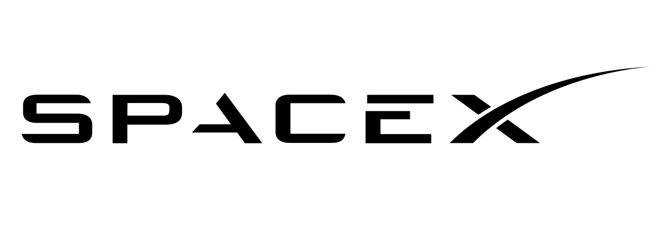 آرم (لوگو) شرکت اسپیس‌اکس (SpaceX) اسپیس ایکس