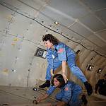 Teacher-in-Space Trainees on the KC-135