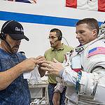 Astronaut Terry Virts Participates in EVA Training